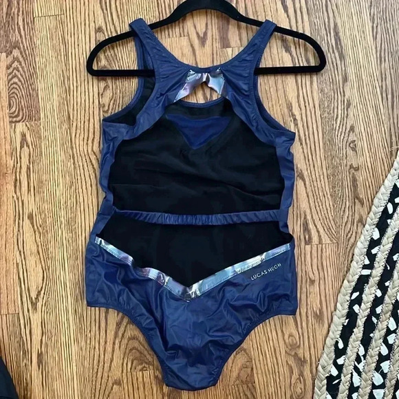 Lucas Hugh Navy One piece open back swimsuit - Picture 5 of 8